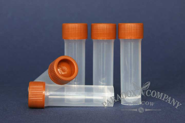 PP tubes 20 ml, 5 pcs.